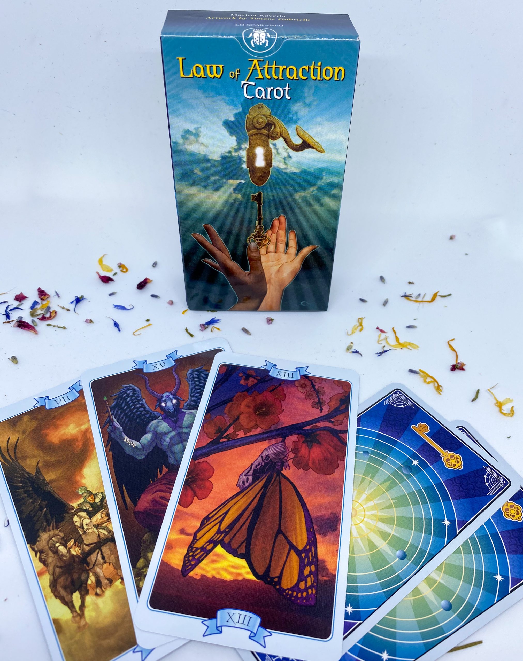 Law of attraction tarot cards