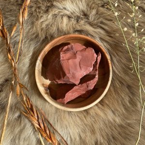 Punainen jaspis raaka